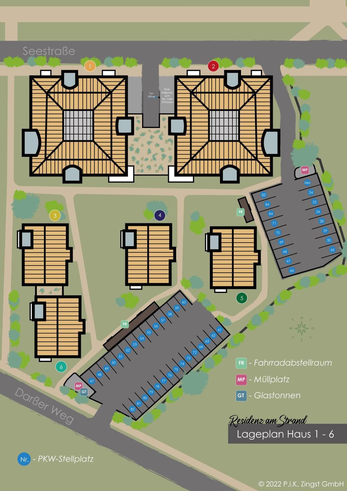 Residenz Am Strand Wohnung 2-44 Zingst Luaran gambar